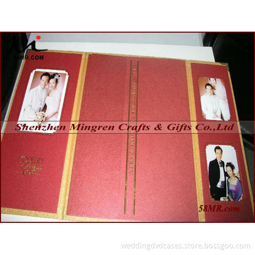 Wedding Photo Folioes folding out photo holder,Photo Holder with Stand Clips,Photo Holder